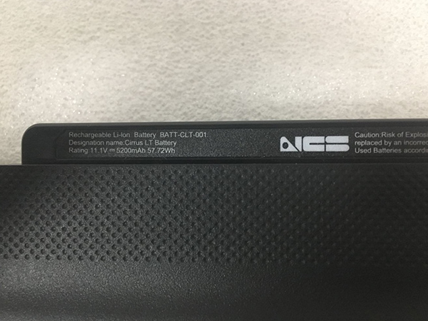 NCS BATT-CLT-001 cirrus LT battery
