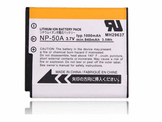 NP-50 pour Fujifilm NP-50A F665 F750 F75 F100 F900 XF1 X10 X20 F85