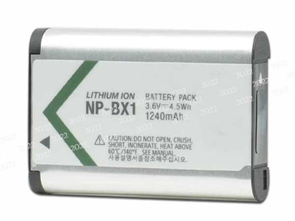 NP-BX1 pour SONY Cyber-shot DSC-HX50V DSC-HX60 DSC-HX60V DSC-HX80 DSC-HX90 DSC-HX90V
