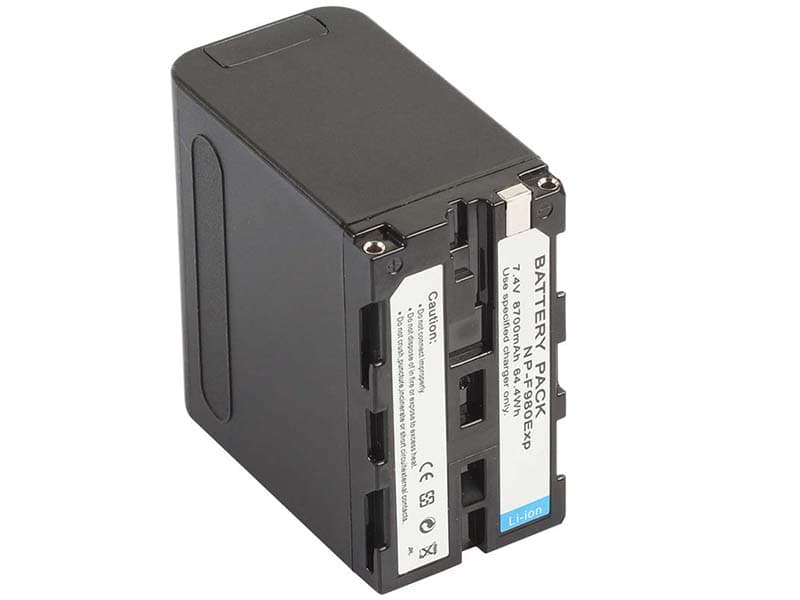 NP-F980EXP pour SONY PBD-V30(DVD Player), CCD-TRV940, CCD-RV100, CCD-TRV35, DCR-TRV820E, CCD-TR417