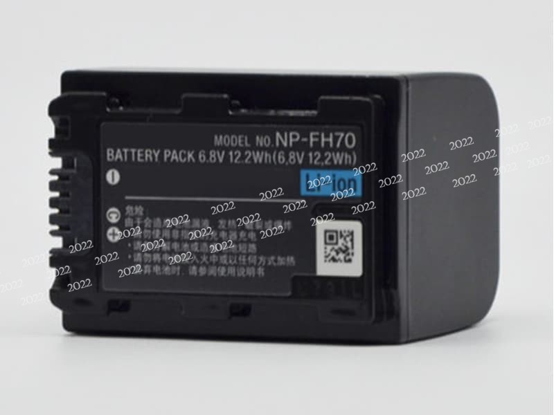 NP-FH70 pour SONY Dcr-sr220e DCR-HC52E HDR-XR500E DCR-SR200E camera