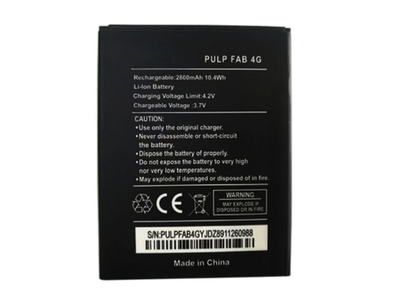PULP-FAB-4G pour WIKO 5260 5320 Pulp 4G Ridge Fab 4G
