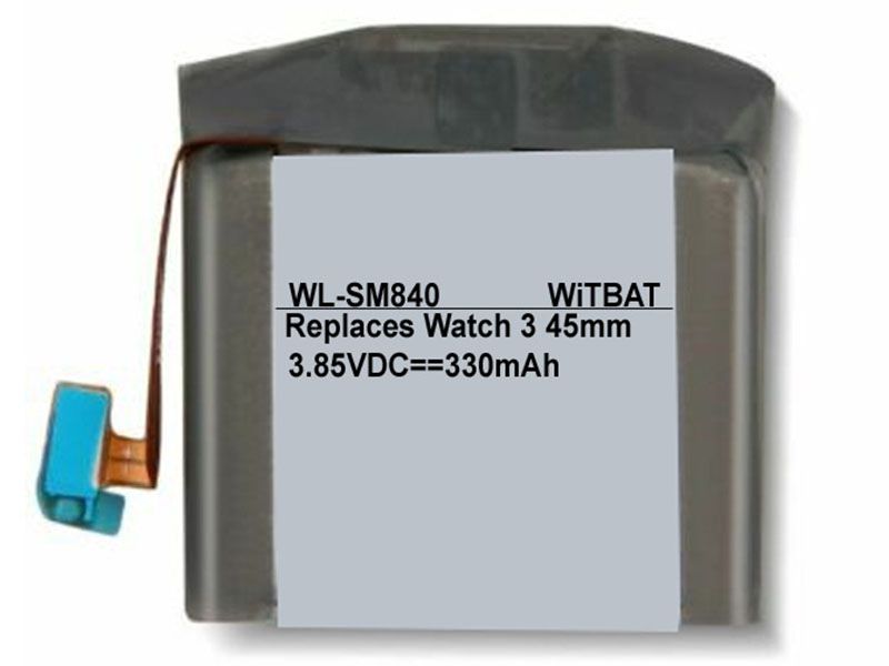SM-R840 pour SAMSUNG 45mm Watch3 SM-R840 Watch3 Version EB-BR840ABY