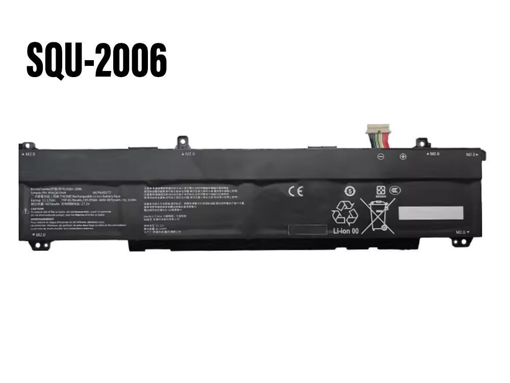 SQU-2006 Batteria Per Hasee S8D6/Z7D6