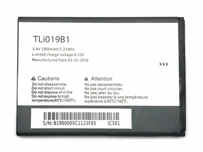 TLI019B1 pour Alcatel One Touch POP C7 7041D POP D7 OT991 992D 916D 6010
