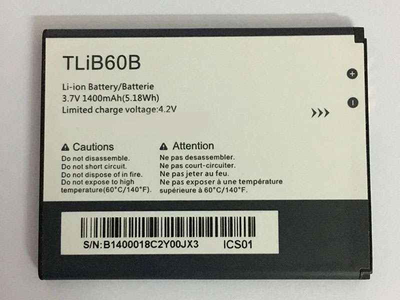 TLIB60B pour Alcatel phone
