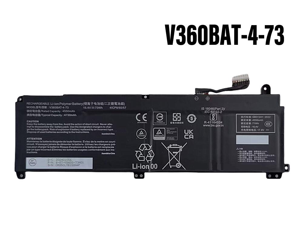V360BAT-4-73 Batteria Per HASEE S7M-2021S5 CNV4S02