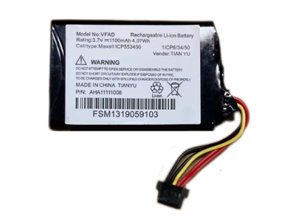 VFAD Batteria Per TOMTOM Go 5000/5100/6000/6100/6200/9000