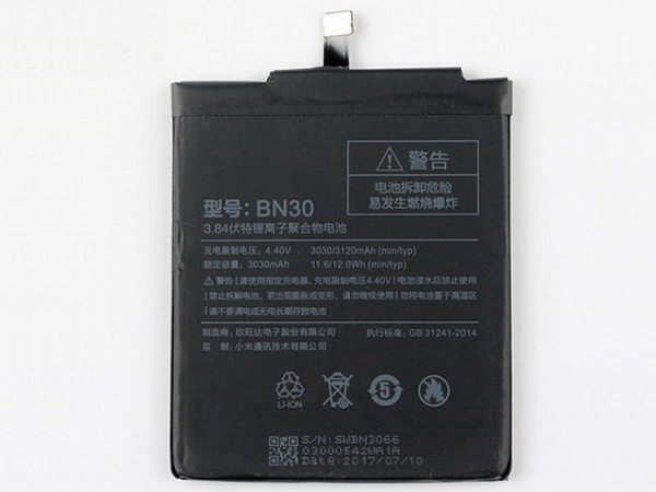 BN30 pour Xiaomi Redmi 4A