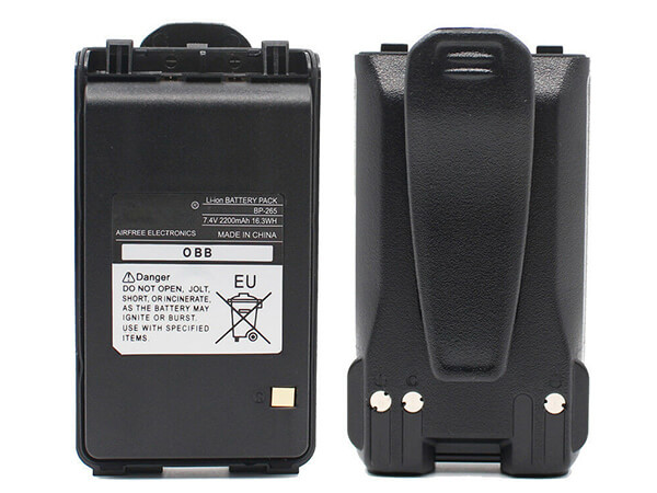BP-265 pour ICOM Transceiver / Radio V80E F3001 F4001 F3101D T70A T70E