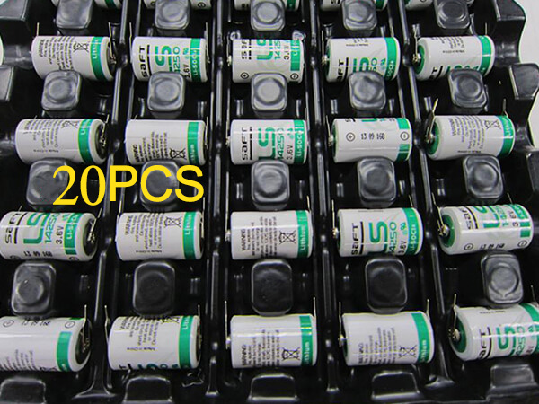 LS14250 pour SAFT LS 14250 1/2 AA Lithium  battery (Li-SOCl2) 20pcs